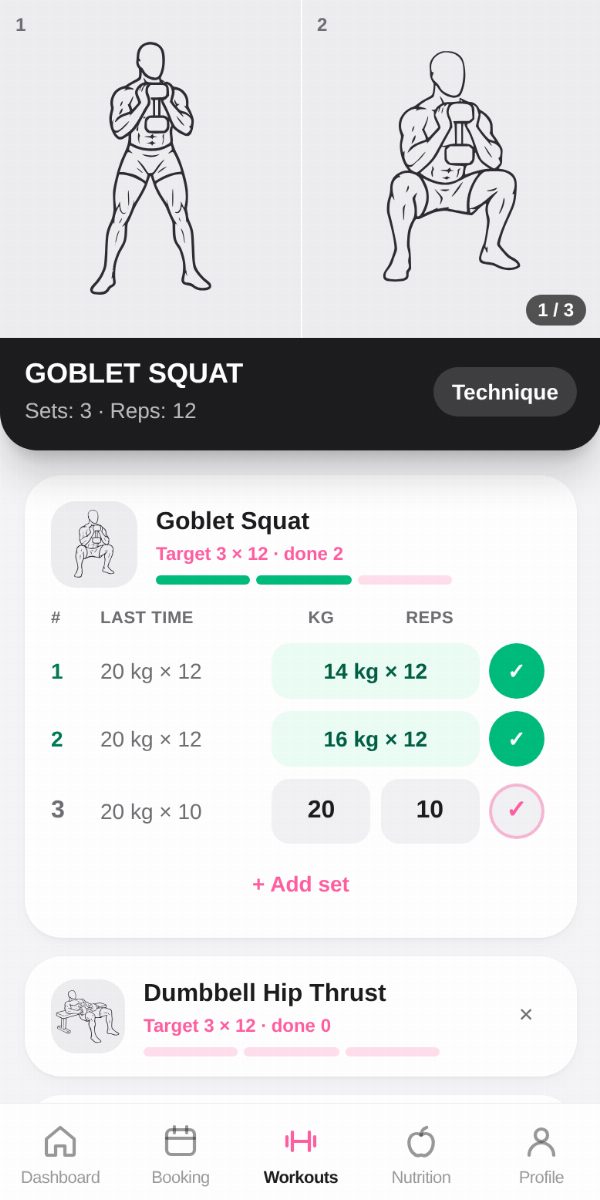 Workouts